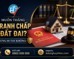 Muốn Thắng Tranh Chấp Đất Đai? Đừng Đi Tay Không!