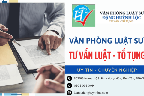 Văn phòng luật sư tư vấn luật - tố tụng,... uy tín tại Bình Tân